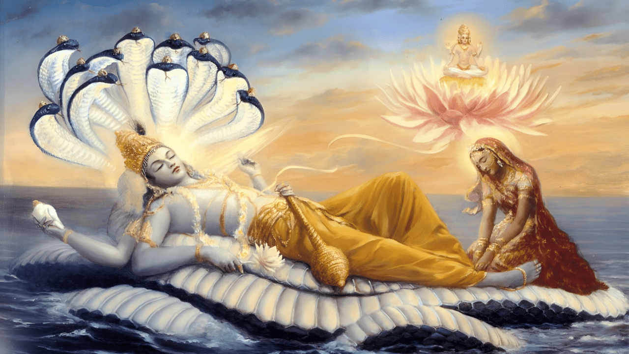 qualities reflected by vishnu the preserver